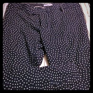 Gap slim cropped pants